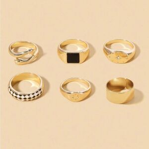 Boho ring set #1550